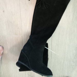 Antonio Melani's Maesyn Oiled Tall Leather Bootsb-